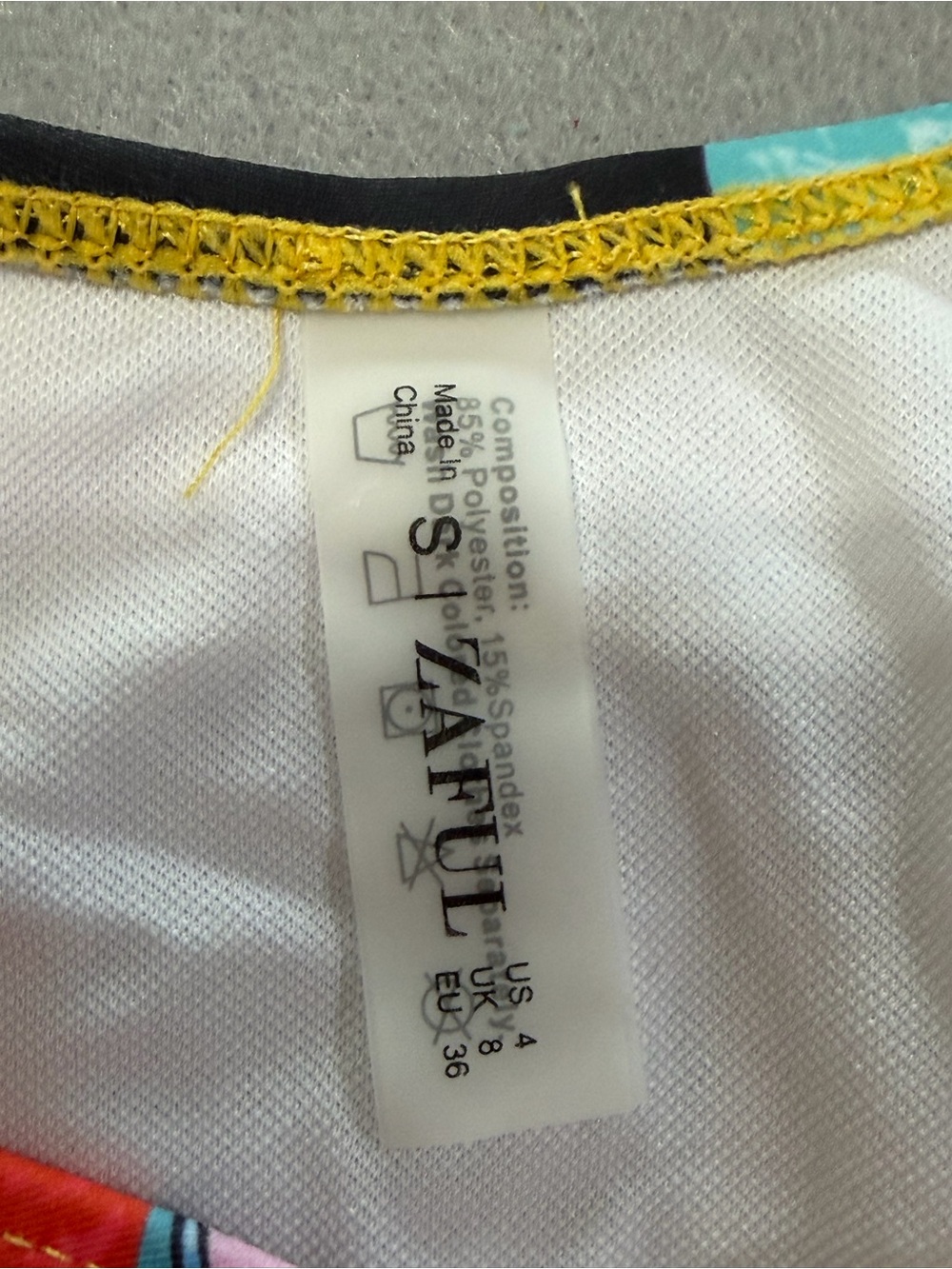 Zaful NEW Women's Two Piece String Bikini Size 4 #260170 - Picture 5 of 8